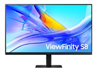 SAMSUNG ViewFinity S32D804U 32inch 16:9 3840x2160 VA 5ms 350nits 60Hz HDR10 sRGB HAS/Swivel/Pivot/Tilt HDMI/DP/USB-C 90W LAN USB