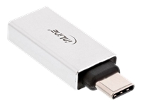 Bild von INLINE USB 3.1 Adapter Typ C Stecker an A Buchse silber