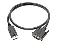 Bild von EATON TRIPPLITE DisplayPort to DVI Adapter Cable DP with Latches to DVI-D Single Link M/M 3ft. 0,9m