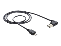 Bild von DELOCK Kabel EASY USB 2.0-A 90G gewinkelt > Mini USB 5 Pin Stecker/Stecker 2 m