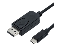 Bild von ROLINE Adapterkabel USB Typ C DP ST ST 100cm 39,37Zoll
