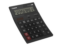 CANON AS-1200 mini table calculator 12 digits solar panel battery WCF (P)
