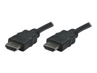 Bild von MANHATTAN Hi-Speed HDMI Kabel 7,5m 4K, HDMI Stecker auf Stecker geschirmt schwarz AWG 30