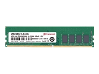 DIMM DDR4 16GB 2666MHz TRANSCEND 2Rx8 1Gx8 CL19 1.2V