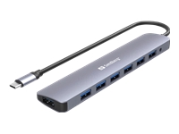 Bild von SANDBERG USB-C to 7 x USB 3.0 Hub