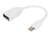 Bild von DIGITUS DisplayPort adapter cable mini DP - DPM/F 0,15m DP 1.2 conform