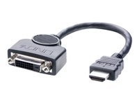 Bild von LINDY HDMI/DVI-D Adapterkab.0,2m M/F HDTV & HDCP kompatibel