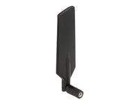 Bild von DELOCK LTE Antenne Dualband WLAN ac/a/b/g/n RP-SMA Stecker 1 - 4 dBi omnidirektional drehbar mit Kippgelenk schwarz