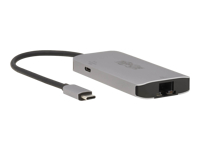 Bild von EATON TRIPPLITE 3-Port USB-C Hub - USB 3.2 Gen 1 3 USB-A Ports GbE Thunderbolt 3 100W PD Charging Aluminum Housing