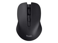 TRUST Souris sans fil silencieuse MYDO SILENT Noire - ECO