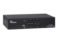 Bild von INTER-TECH KVM KVM-AS-41HA HDMI line in 4x HDMI 8x 3,5mm 3pol. Klinke 1 Power line out 2x USB 2x 3,5mm 3pol Klinke 1x HDMI