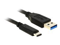 Bild von DELOCK Kabel USB 3.1 Gen 2 USB A Stecker > USB Type-C Stecker 1,0 m schwarz