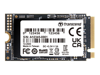 Bild von TRANSCEND 256GB M.2 2242 PCIe Gen4x4 NVMe 3D TLC DRAM-less