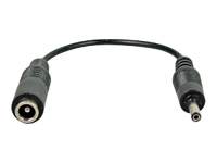 Bild von LINDY Adapterkabel DC 2,5/5,5mm Buchse / 1,35/3,5mm Stecker fuer Netzteile z.B. fuer USB Hubs