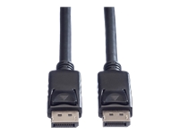 Bild von ROLINE DisplayPort Kabel DP-DP v1.2 ST-ST TPE schwarz 3m