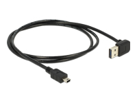 Bild von DELOCK Kabel EASY USB 2.0-A oben/unten gewinkelt > Mini USB 5 Pin Stecker/Stecker 1 m