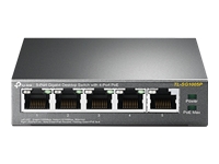 TP-LINK TL-SG1005P 5-PORT GIGABIT TYÖPÖYTÄKYTKIN - Kytkimet - 6935364083212 - 1