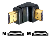 Bild von DELOCK Adapter HDMI Stecker > HDMI Stecker 90 Grad unten