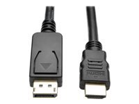 Bild von EATON TRIPPLITE DisplayPort 1.2 to HDMI Active Adapter Cable DP with Latches to HDMI M/M 4K 6ft. 1,8m