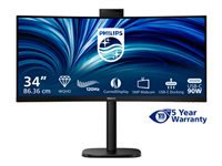 Bild von PHILIPS 34B2U3600CH/00 86,36cm 34Zoll UWQHD VA 120Hz 21:9 HDMI 2.0 DP 1.4 USB-C