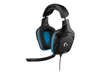 LOGITECH G432 7.1 SURROUND SOUND LANGALLISET PELIKUULOKKEET - Kuulokkeet ja headset kuulokkeet - 5099206082410 - 1