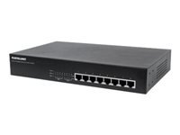 Bild von INTELLINET 8-Port PoE+ Desktop Gigabit Switch 8 x PoE-Ports, IEEE 802.3at/af Power-over-Ethernet (PoE+/PoE) Endspan