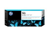 HP 745 Original Ink Cartridge black photo 300ml