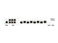 Bild von QNAP QSW-M2106-4C 6 port 2.5Gbps 4 port 10Gbps SFP+/ NBASE-T Combo web managed switch