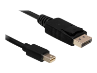 Bild von DELOCK Kabel mini DisplayPort St > DisplayPort St 5,0m schwarz