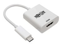 Bild von EATON TRIPPLITE USB-C to HDMI Adapter M/F - 4K 60Hz HDCP 2.2 White