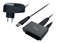 Bild von FANTEC USB auf SATA ADAPTER mit 6G fuer 8.9/ 6.4 cm 3.5/ 2.5 Zoll HDD/ SSD mit 12V 2A Netzteil
