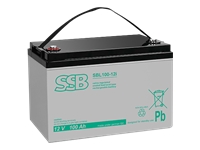 SSB SBL 100-12i(sh) SSB Akumulator 12V/100Ah żywotnoć 10-12 lat, gwint wew. M8