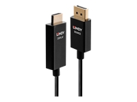 Bild von LINDY 3m Aktives DisplayPort an HDMI Adapterkabel mit HDR