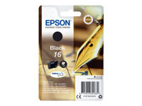 Bild von EPSON 16 Tinte schwarz Standardkapazität 5.4ml 175 Seiten 1-pack blister ohne Alarm