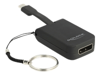 Bild von DELOCK USB Type-C Adapter zu DisplayPort DP Alt Mode 4K 60Hz - Schlüsselanhänger