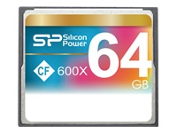 Bild von SILICON POWER 64GB 600x CF Read up to 90MB/s ATA interface PIO mode 6 MWDMA 4 UDMA 6 ECC function Retail pack