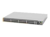 Bild von ALLIED L3 Stackable Switch 48x 10/100/1000-T 2x 1/2.5/5/10G-T 2x SFP+ Ports and a single fixed PSU EU Power Cord