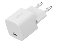 BELKIN 25W USBC PD WALL CHARGER WITH PPS WHITE