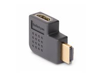 Bild von STARTECH.COM HDMI Winkelstecker Horizontaler 90 Grad HDMI 2.0 Port Saver/HDMI Adapter 4K 60Hz Steckeradapter/Verlängerung