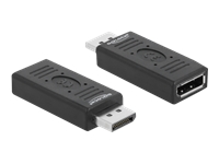 Bild von DELOCK DisplayPort 1.2 Adapter Stecker zu Buchse Portschoner mit Pin 20