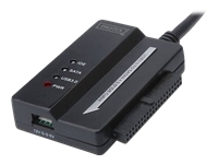 Bild von DIGITUS USB3.0 Adapterkabel auf SATA und IDE fuer 6,4cm 2,5Zoll + 8,9cm 3,5Zoll HDD + SSD inkl. Netzteil