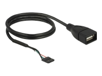 Bild von DELOCK Kabel USB 2.0 Pfostenbuchse zu 1 x USB 2.0 Typ-A Buchse 60cm