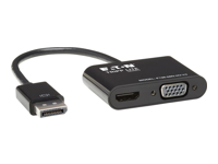 EATON TRIPPLITE DisplayPort to VGA/HDMI All-in-One Converter Adapter DP ver 1.2 4K 30Hz HDMI
