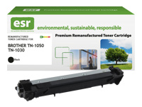 Bild von ESR Toner cartridge compatible with Brother TN-1050 black remanufactured 1.000 pages