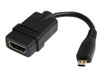 Bild von STARTECH.COM 12cm High-Speed HDMI Adapterkabel - HDMI auf Micro HDMI Kabel - Buchse/Stecker