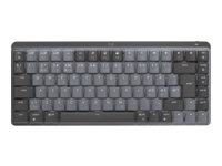 Bild von LOGITECH MX Mechanical Mini Minimalist Wireless Illuminated Keyboard - GRAPHITE - (PN) - 2,4GHZ/BT - N/A - NORDIC - TACTILE