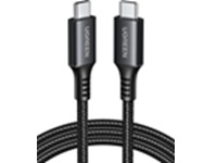 Bild von UGREEN US567 USB-C auf USB-C Kabel 60W PD3.0 480Mbps Nylon geflochten 2m grau