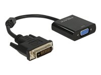 Bild von DELOCK Adapterkabel DVI 24+1 Stecker > VGA Buchse schwarz