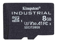 Bild von KINGSTON 8GB microSDHC Industrial C10 A1 pSLC Card Single Pack w/o Adapter