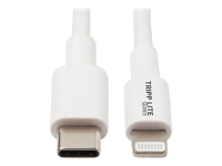 EATON TRIPPLITE USB-C to Lightning Sync/Charge Cable M/M MFi Certified USB cable 24 pin USB-CM to LightningM USB 2.0 20V 3A 90cm